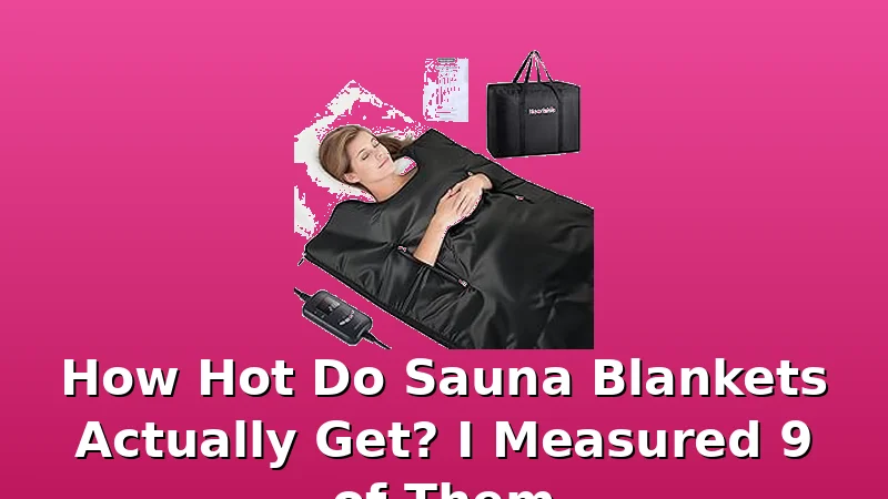 How Hot Do Sauna Blankets Actually Get? I Measured 9 of Them - SaunaBlanketReviews review with measurements and honest opinion