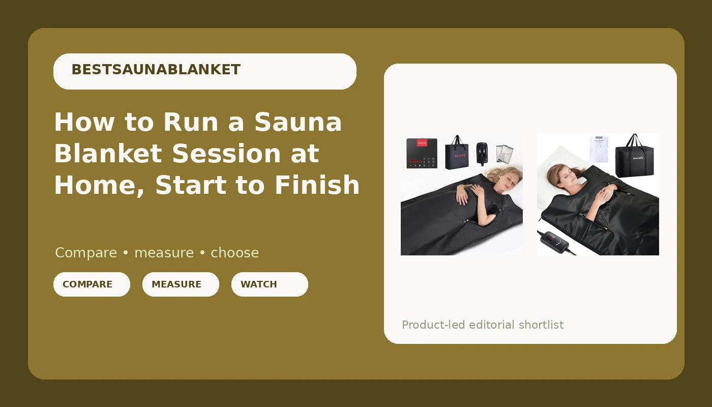How to Run a Sauna Blanket Session at Home, Start to Finish