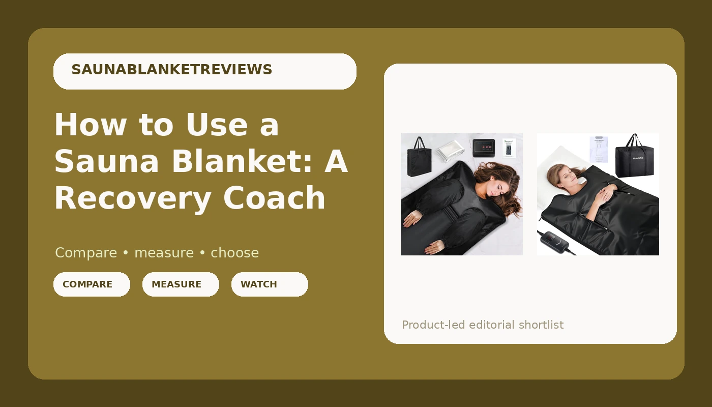 How to Use a Sauna Blanket: A Recovery Coach's Step-by-Step Guide