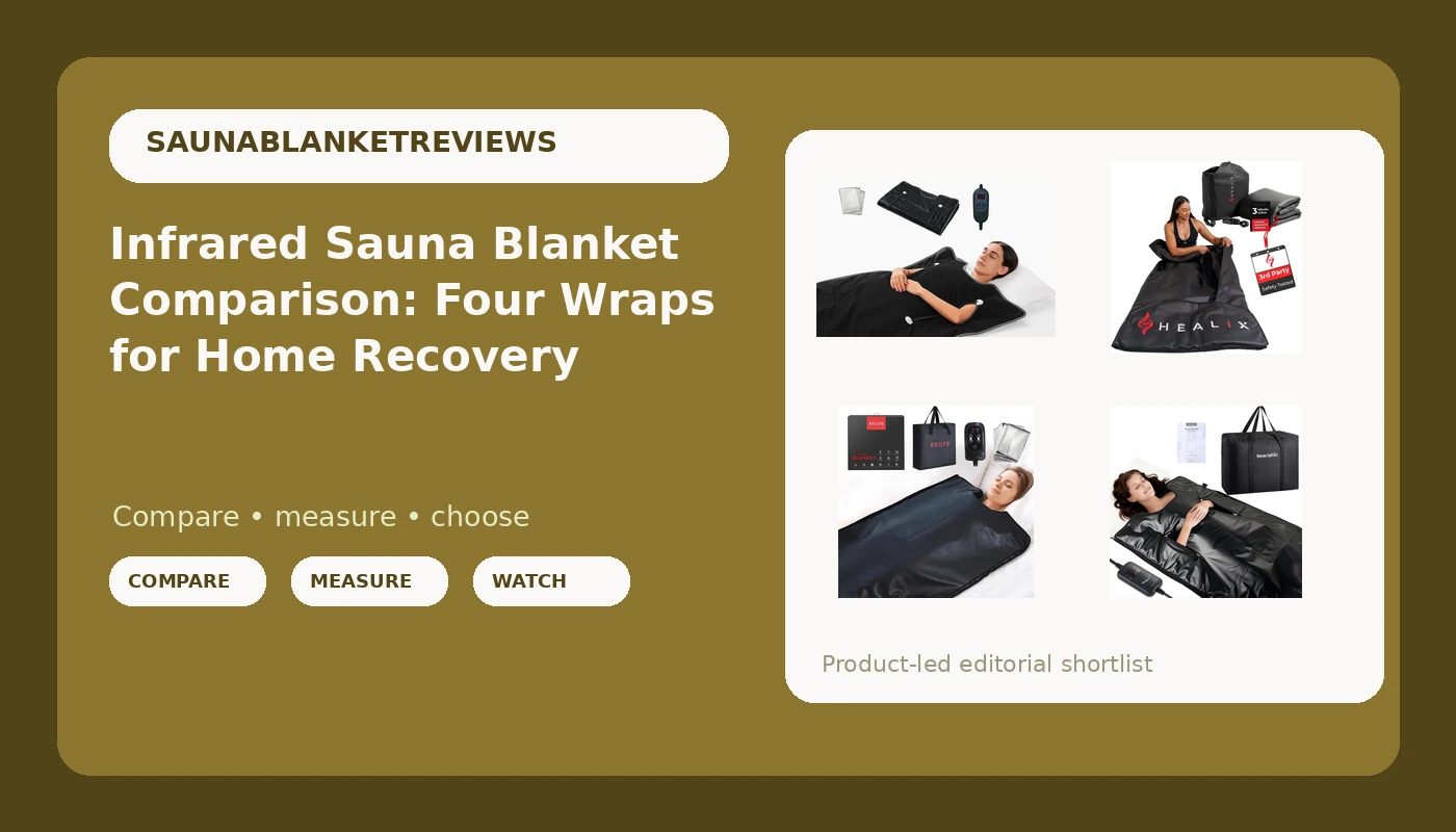 Infrared Sauna Blanket Comparison: Four Wraps for Home Recovery