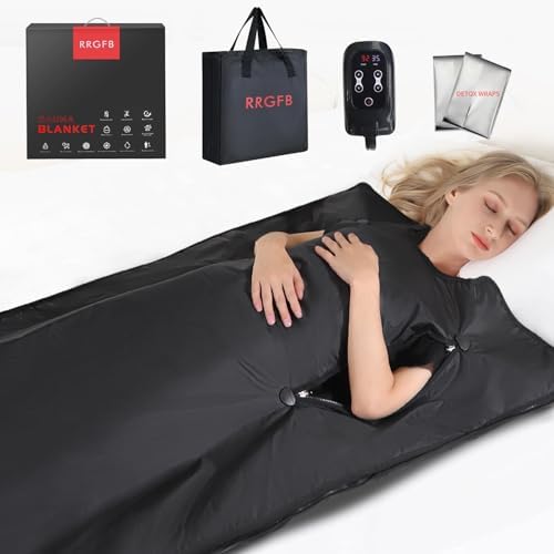 Infrared Sauna Blanket for Home Detox, Portable, 6 ft x 2.6 ft