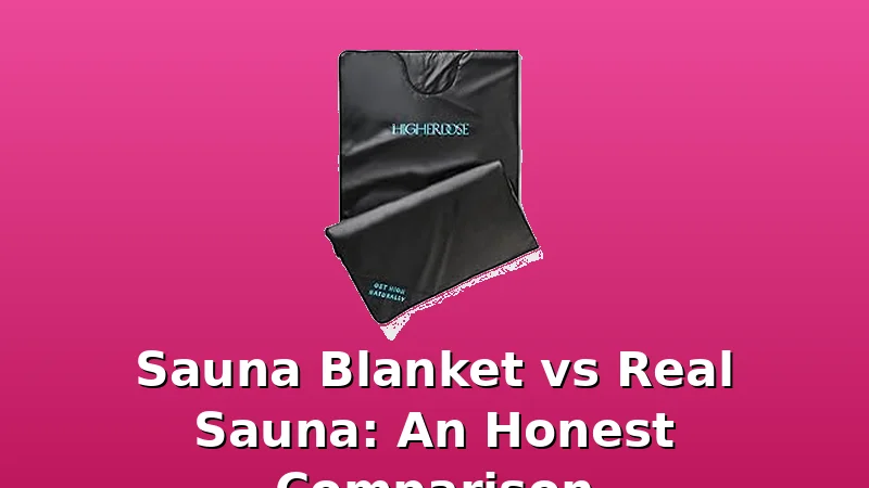 Sauna Blanket vs Real Sauna: An Honest Comparison - SaunaBlanketReviews review with measurements and honest opinion