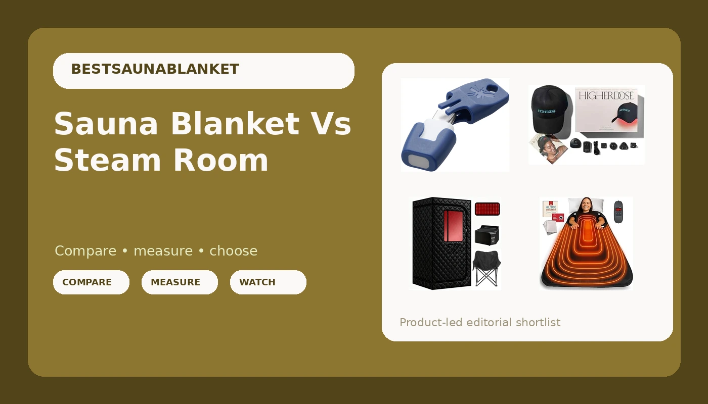 Sauna Blanket Vs Steam Room - SaunaBlanketReviews review with measurements and honest opinion